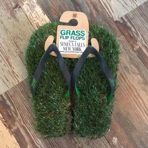 Grass Flip Flops